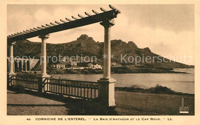 Antheor La Baie et Cap Roux Corniche de l'Ester