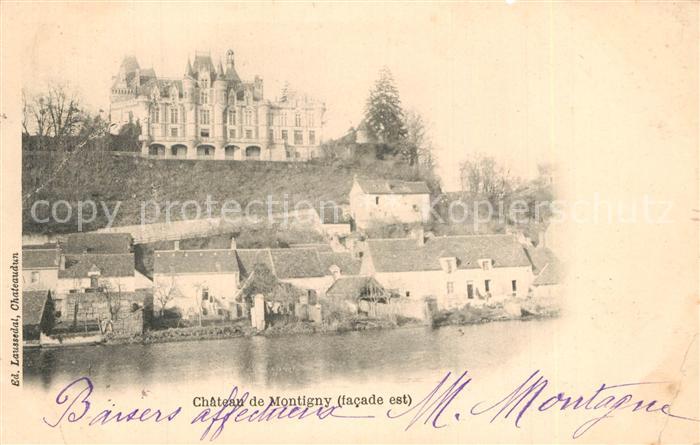 Montigny-sur-Avre Chateau facade est