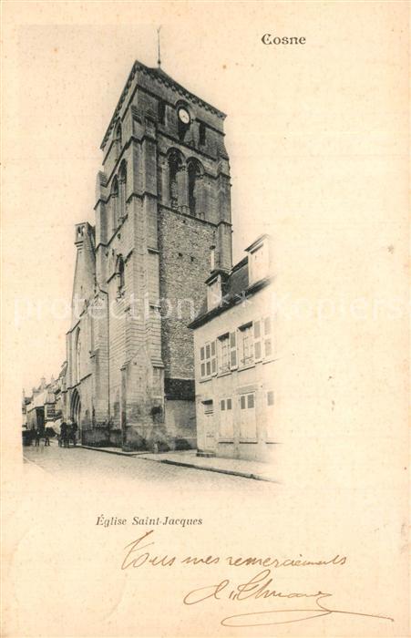 Cosne-Cours-sur-Loire Eglise Saint Jacques