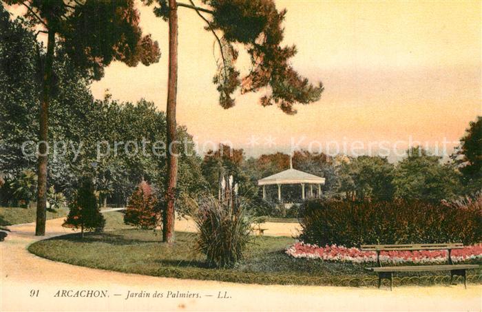 Arcachon Gironde Jardin des Palmiers