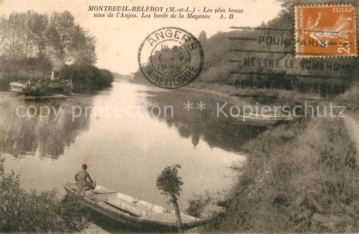Montreuil-Belfroy Les bords de la Mayenne