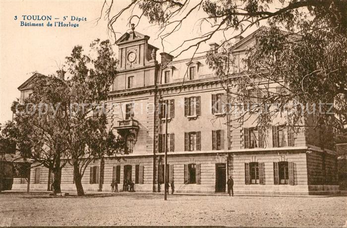 Toulon Var Bâtiment de l Horloge