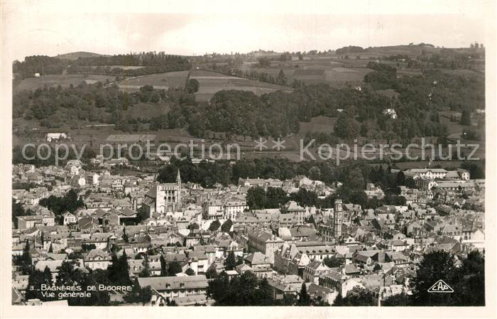 Bagneres-de-Bigorre Vue Generale