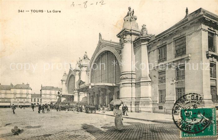 Tours Indre-et-Loire La Gare Bahnhof
