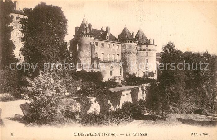 Chastellux-sur-Cure Chateau Schloss