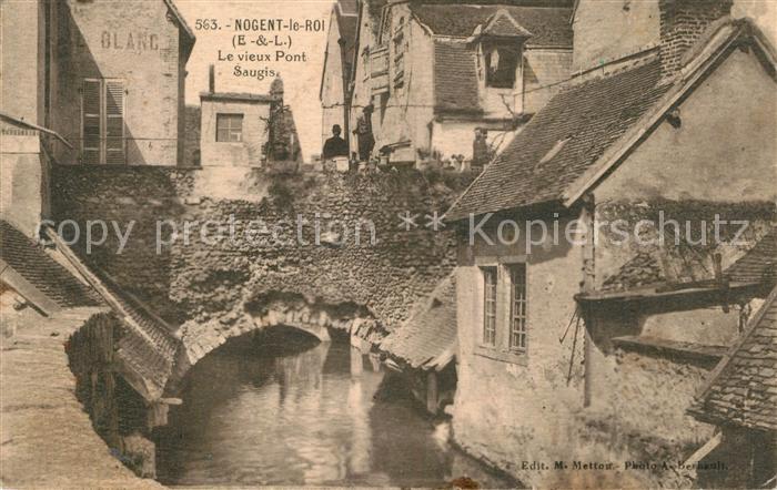Nogent-le-Roi Vieux pont Saugis
