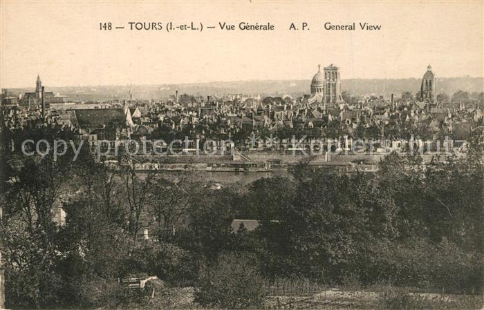 Tours Indre-et-Loire Vue Generale