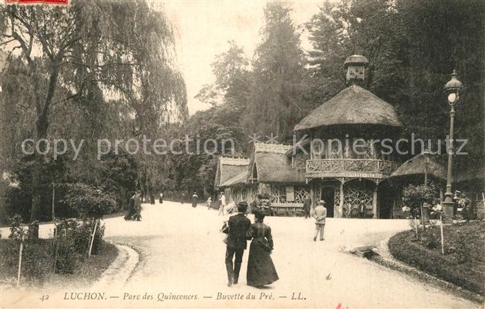 Luchon Haute-Garonne Parc des Quinconces Buvette du Pre