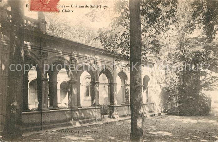 Villefranche-sur-Saone Chateau de Saint Trys Cloître