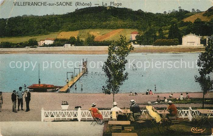 Villefranche-sur-Saone La plage
