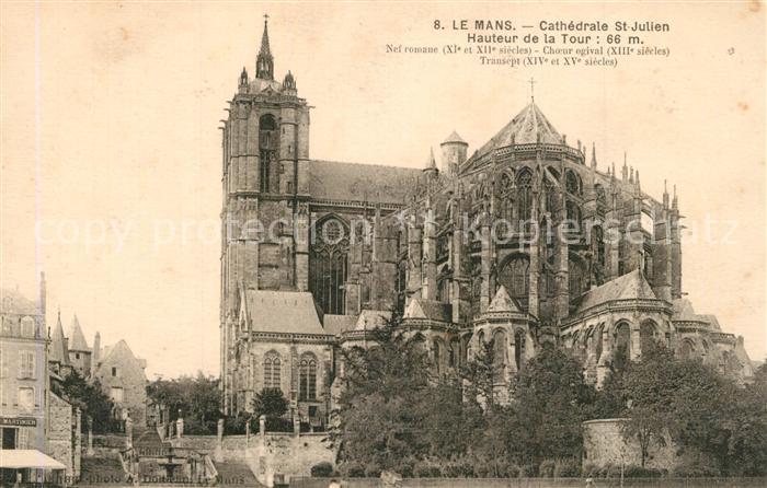 Le Mans Sarthe Cathedrale Saint Julien