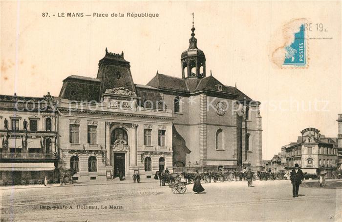 Le Mans Sarthe Place de la République