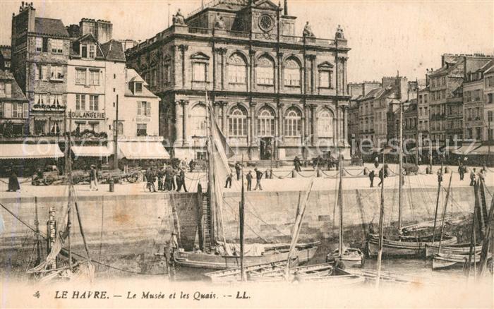 Le Havre Le Musee et les Quais Port Bateaux