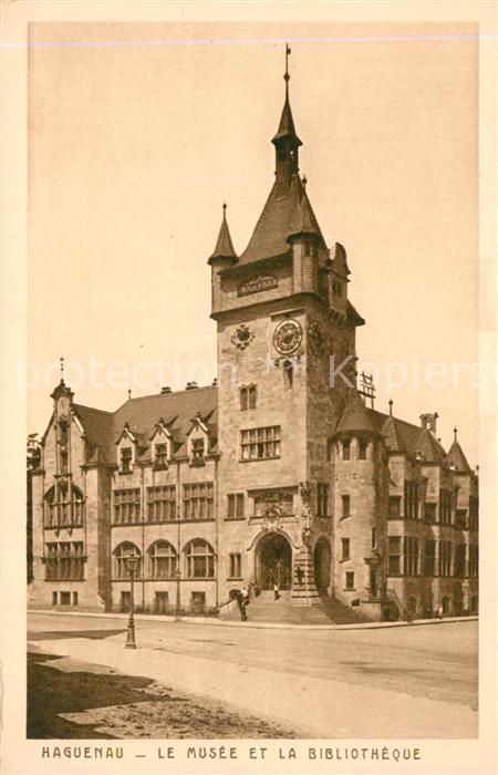 Haguenau Bas Rhin Musee Bibliothèque