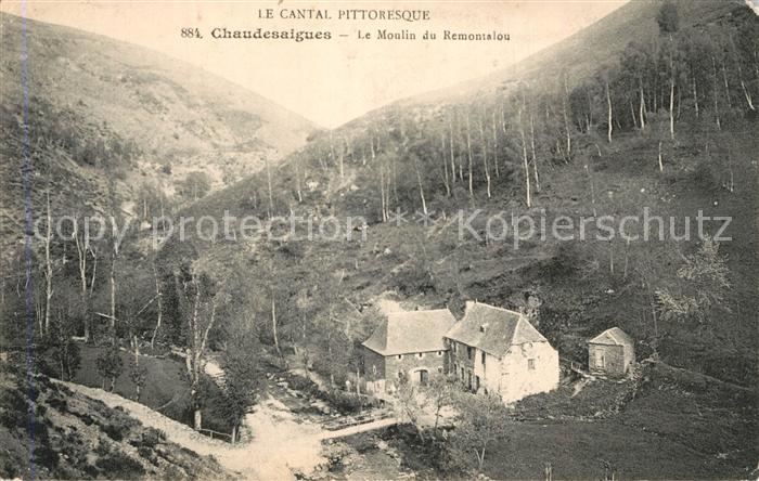 Chaudes-Aigues Moulin du Remontalou