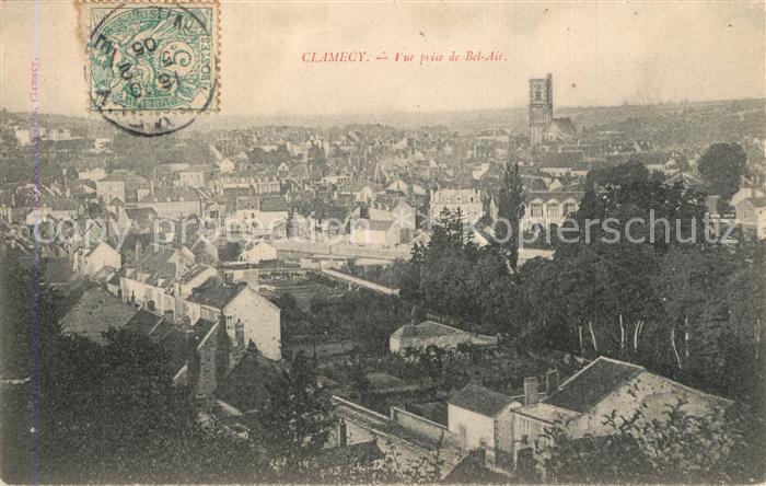 Clamecy Nievre Vue prise de Bel Air