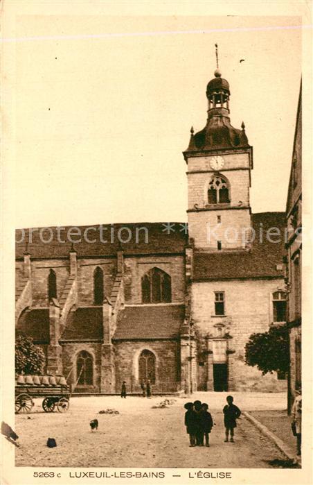 Luxeuil-les-Bains Eglise Kirche Collection Les Vosges