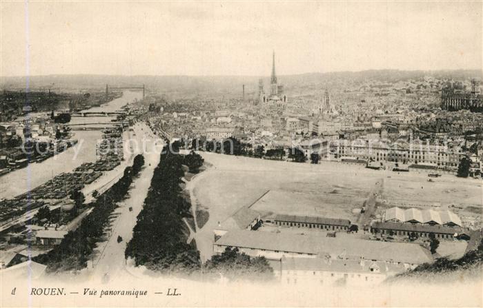 Rouen Vue panoramique