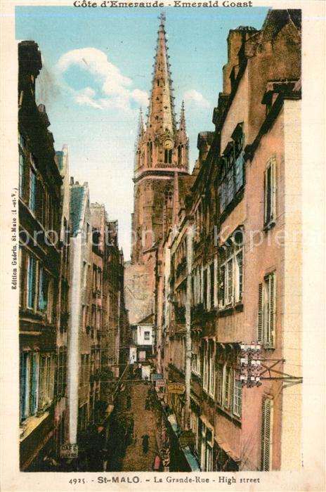 Saint-Malo 35 La Grande Rue Eglise