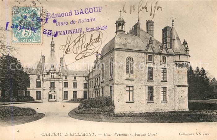Bleury-Saint-Symphorien Chateau d Esclimont Schloss