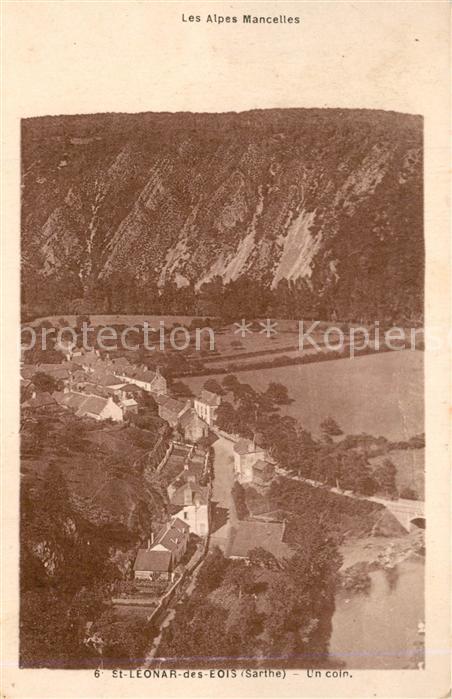 Saint-Leonard-des-Bois Vue aérienne Alpes Mancelles