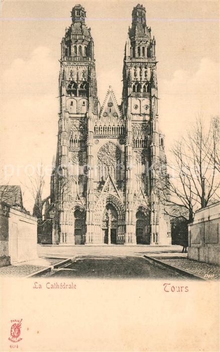 Tours Indre-et-Loire La Cathedrale