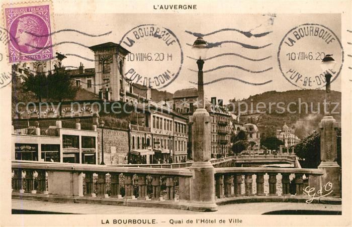 La Bourboule Quai de l Hôtel de Ville