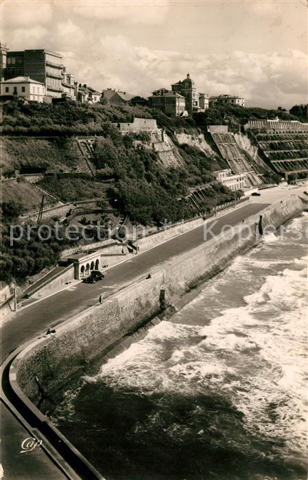 Biarritz Pyrenees Atlantiques Panorama Côte des Basques