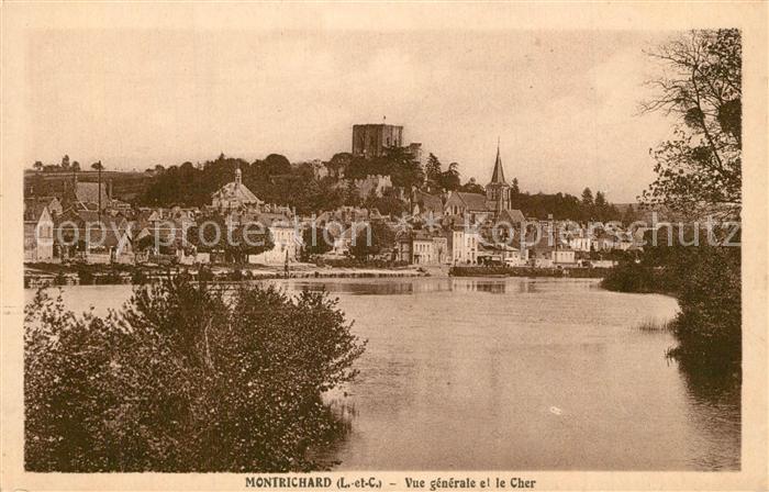 Montrichard Vue Generale et le Cher