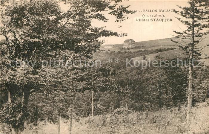Ballon d Alsace Hôtel Stauffer dans les Vosges
