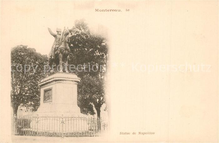 Montereau Loiret Statue de Napoléon Monument