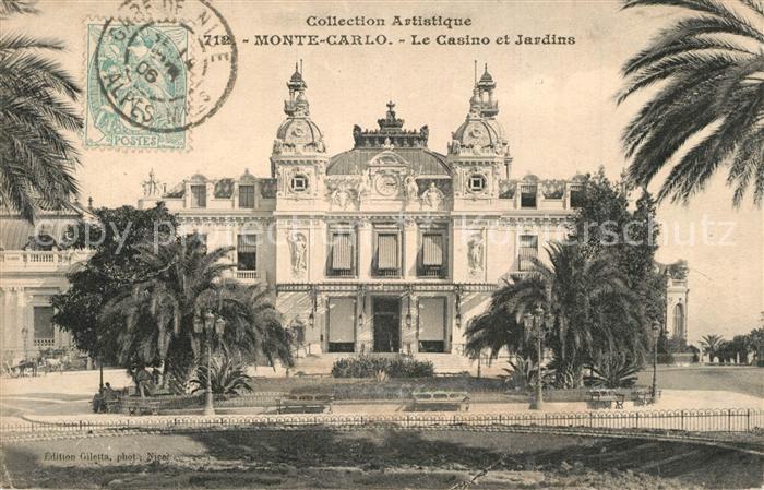 Monte-Carlo Casino et Jardins