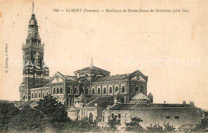 Albert Somme Basilique de Notre Dame de BreBieres
