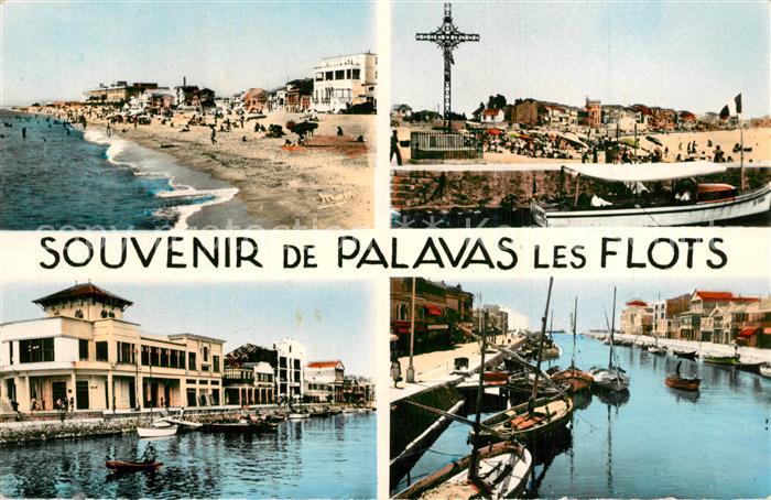 Palavas-les-Flots Herault Plage Croix Port