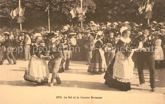 Tanz Taenzer Bal de la Gavotte Bretonne