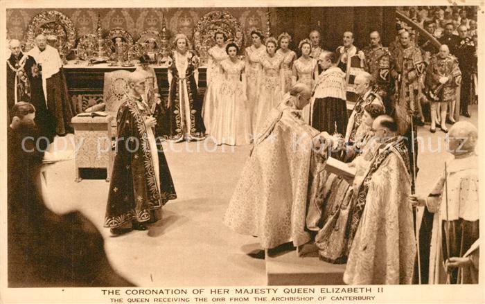 Adel England Coronation Queen Elizabeth II.