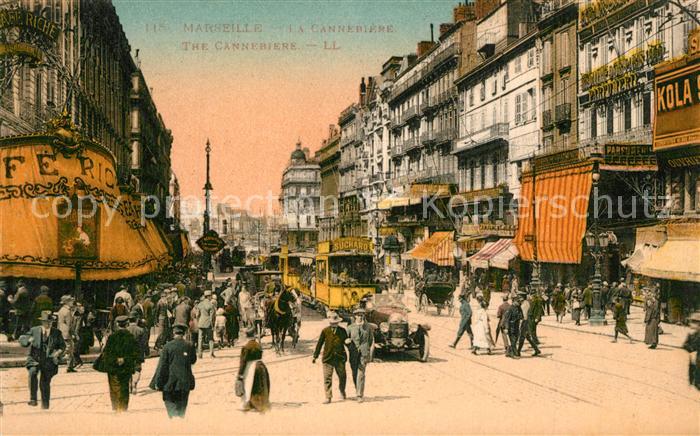 Strassenbahn La Cannebiere