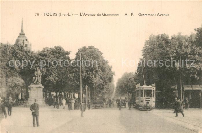 Strassenbahn Avenue de Grammont