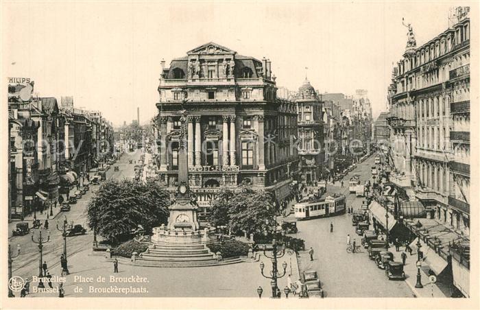 Strassenbahn Place de Brouckere