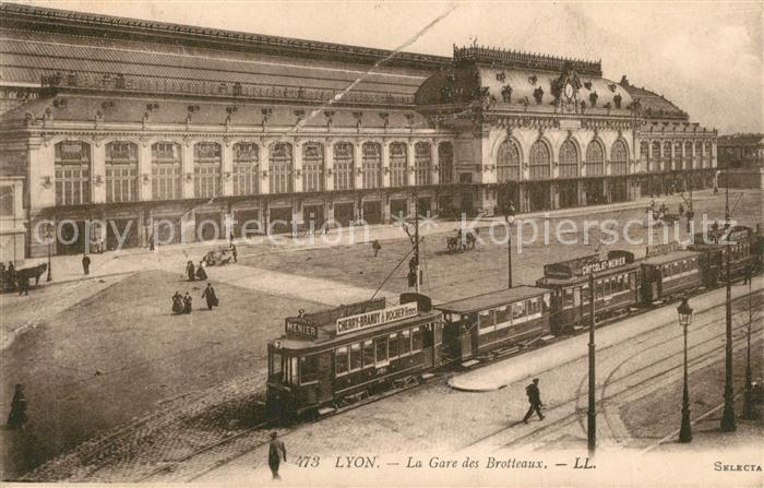 Strassenbahn Lyon Gare des Brotteaux