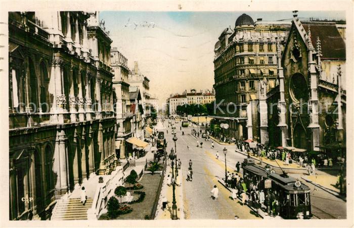 Strassenbahn Lyon Place des Cordellers Eglise St-Bonaventure