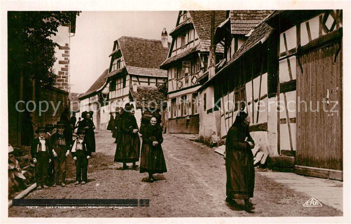 Trachten Alsace Retour d_Eglise