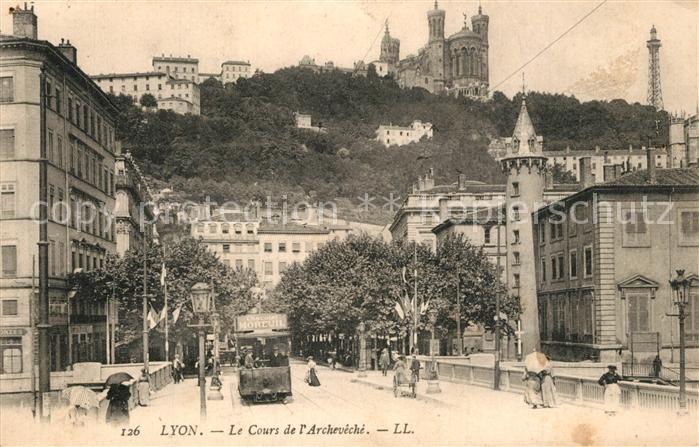 Strassenbahn Lyon Cours de l'Archeveche