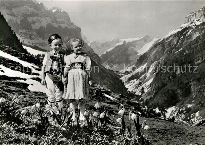 Trachten Schweiz Appenzell Alpstein Kinder