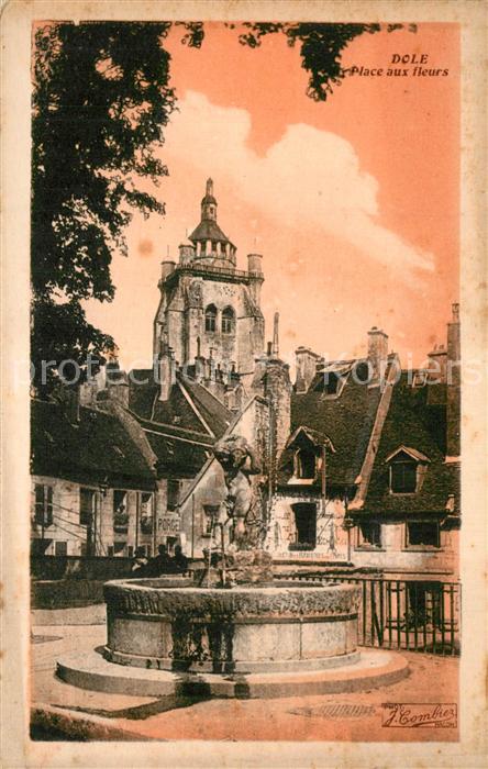 Dole Jura Place aux fleurs