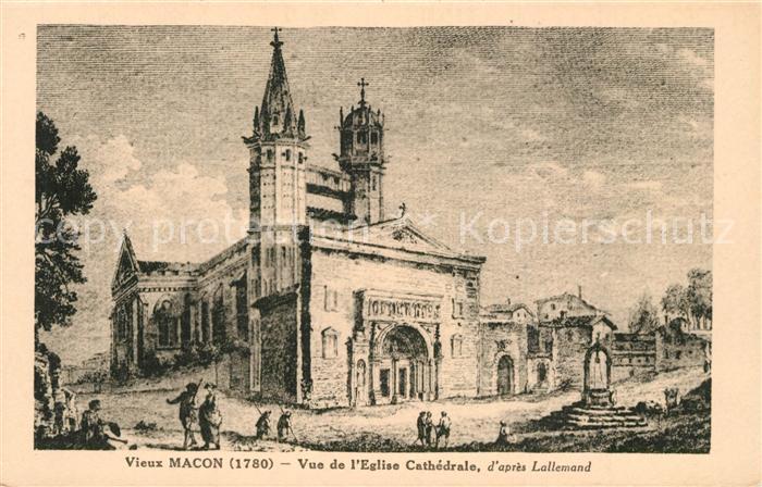 Macon 71 Eglise Cathedrale