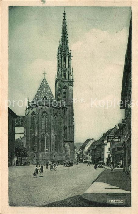 Thann Haut Rhin Elsass Cathedrale