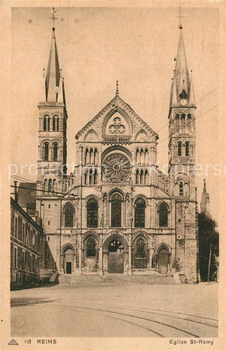 Reims Champagne Ardenne Eglise St Remy