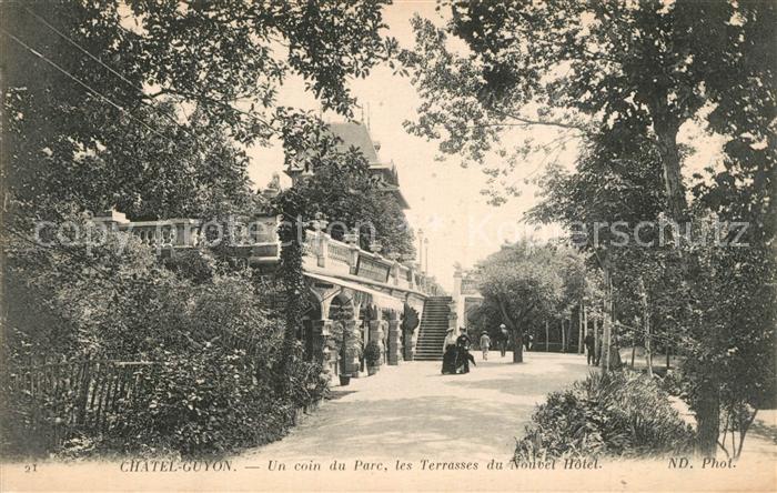 Chatel-Guyon Coin du Parc Nouvel Hotel
