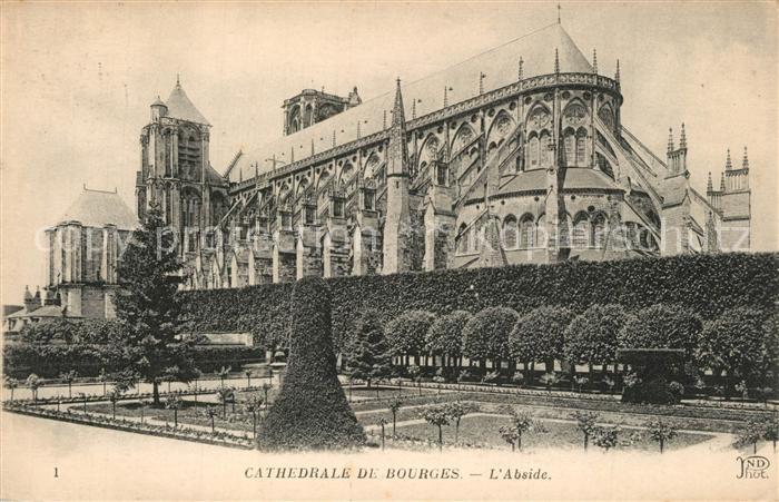 Bourges Cathedrale L Abside